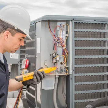 Professional HVAC system installation